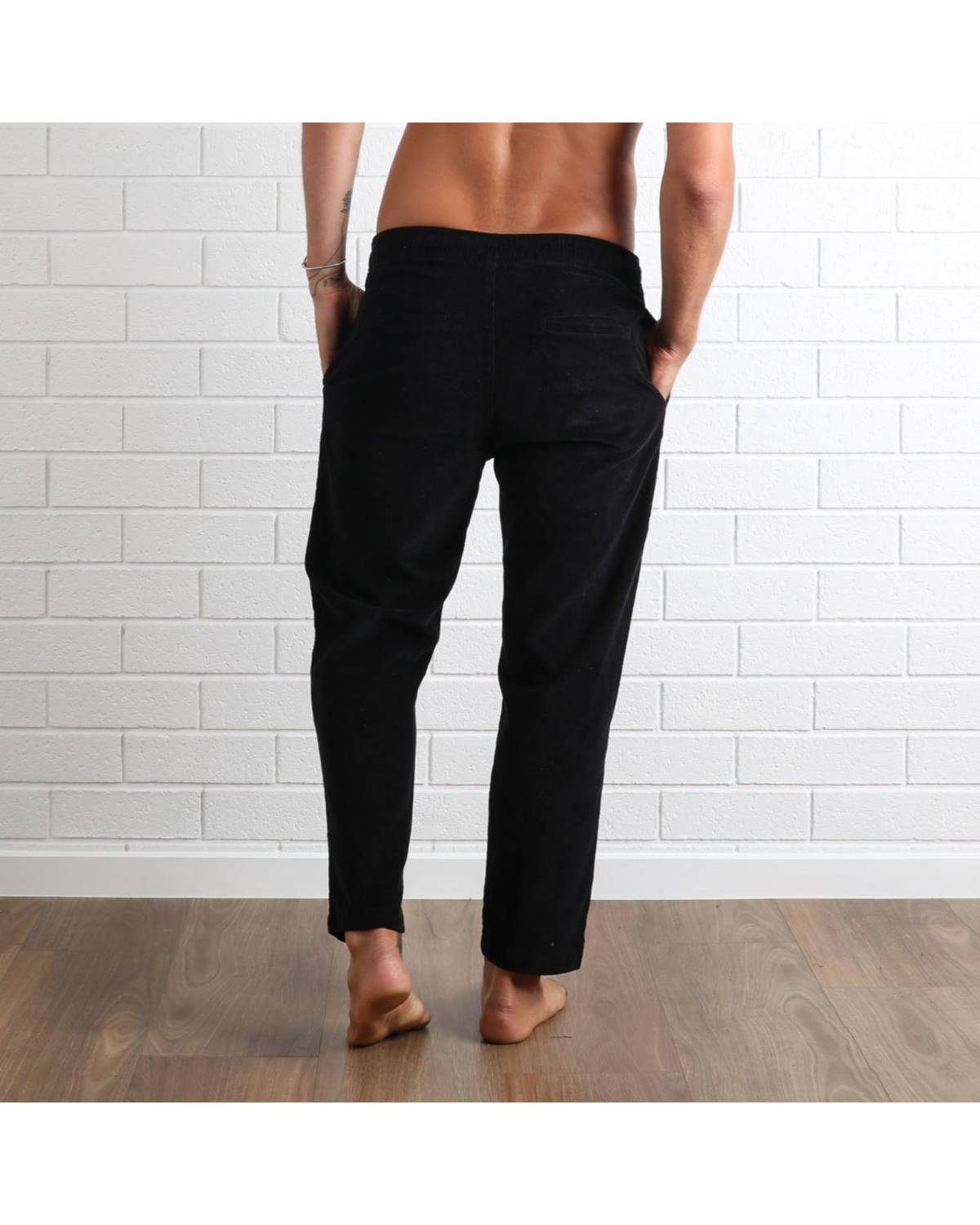 Whaler Cord Pant - Black