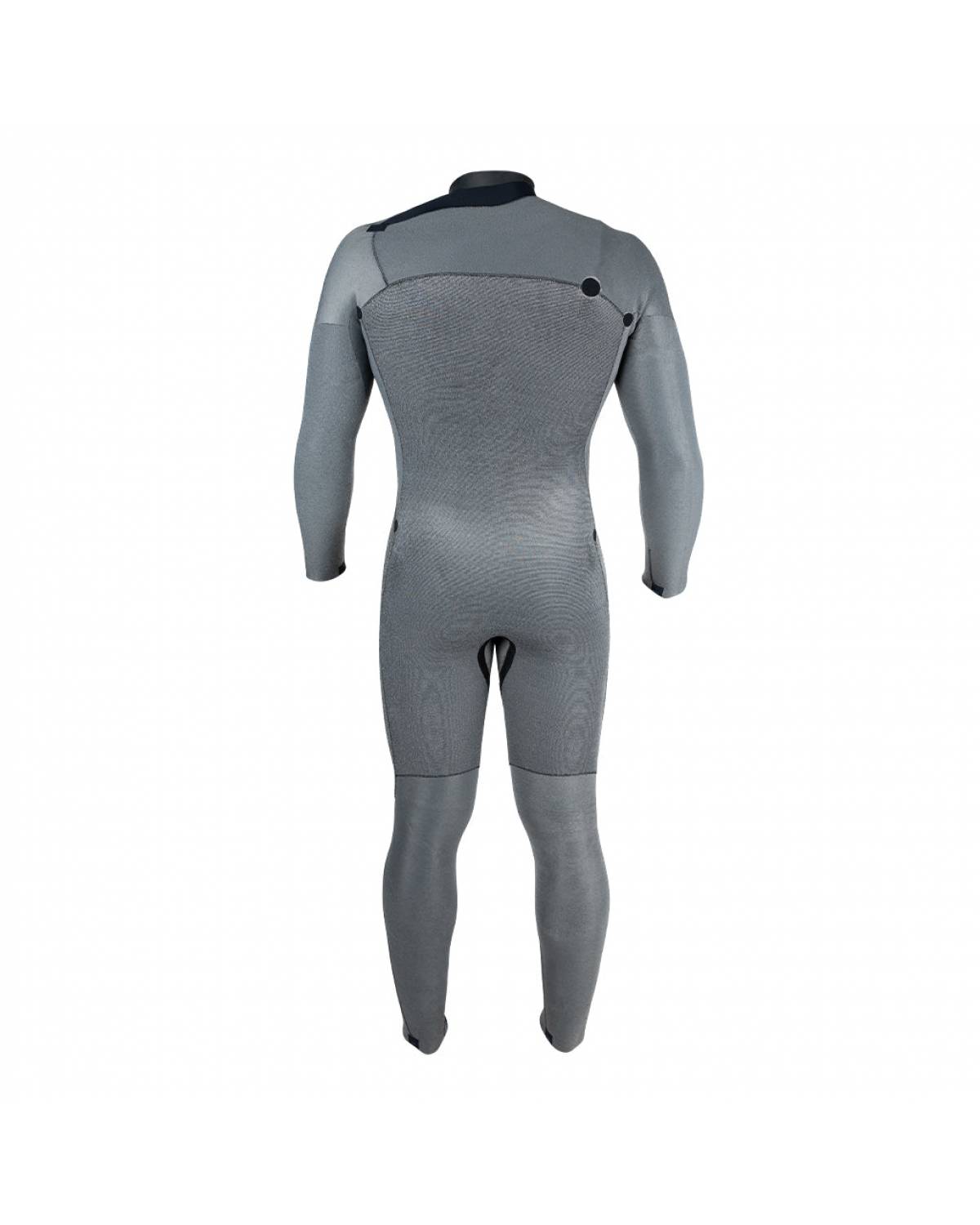 MENS COMP 2MM STEAMER WETSUIT CHARCOAL GREY
