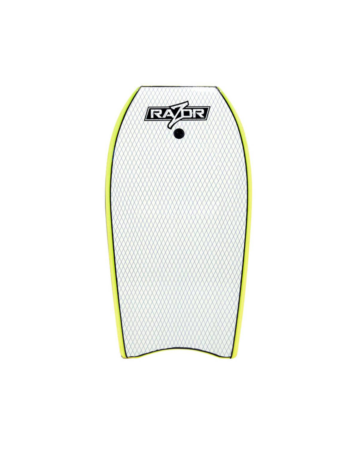 Lime bodyboard back view