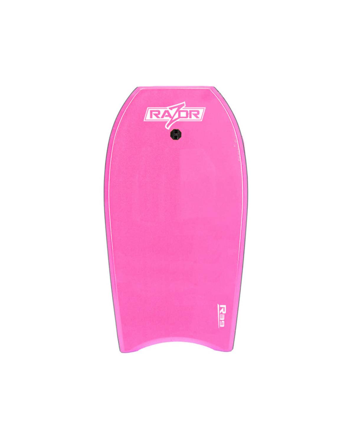 Pink bodyboard front view
