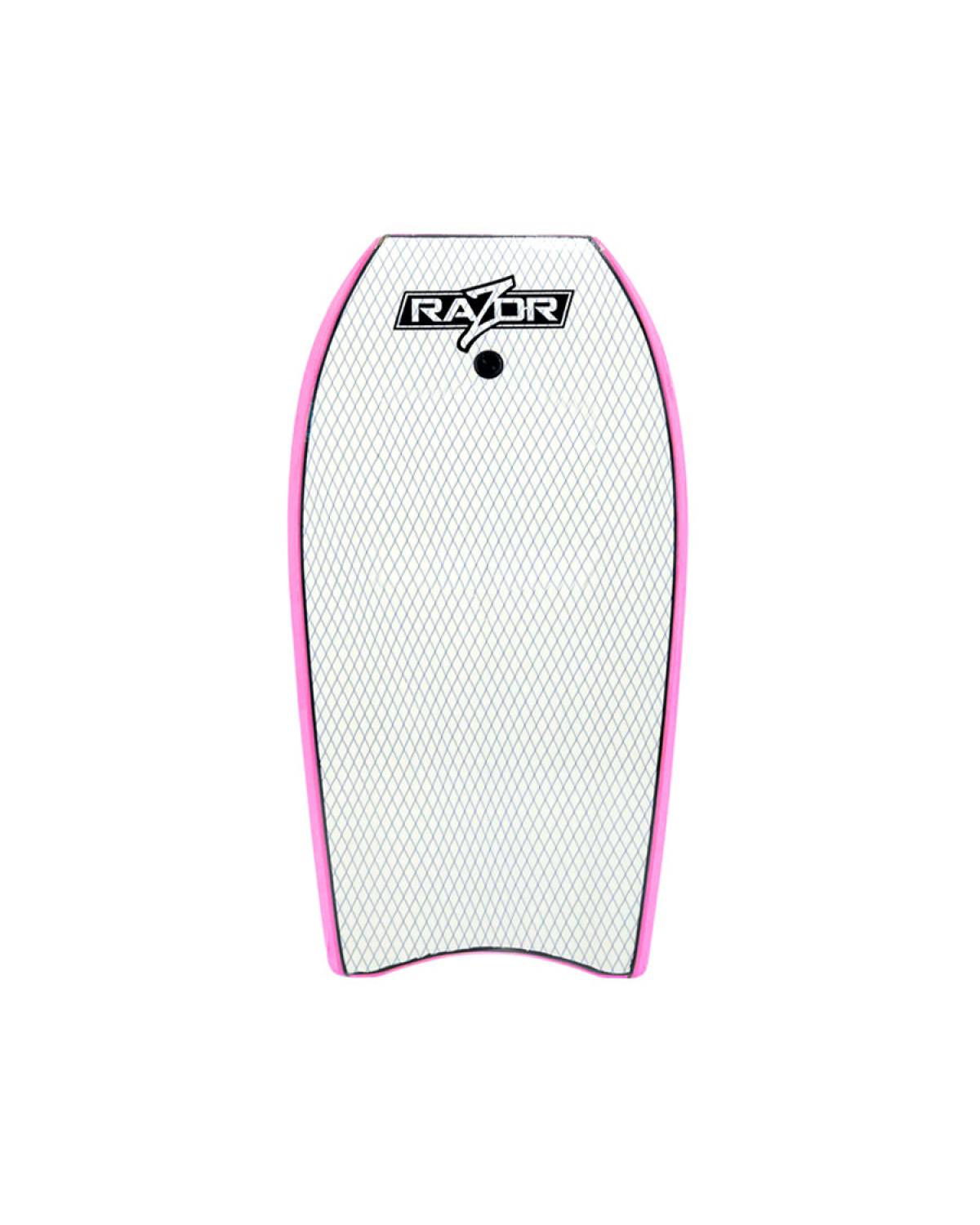 Pink bodyboard back view