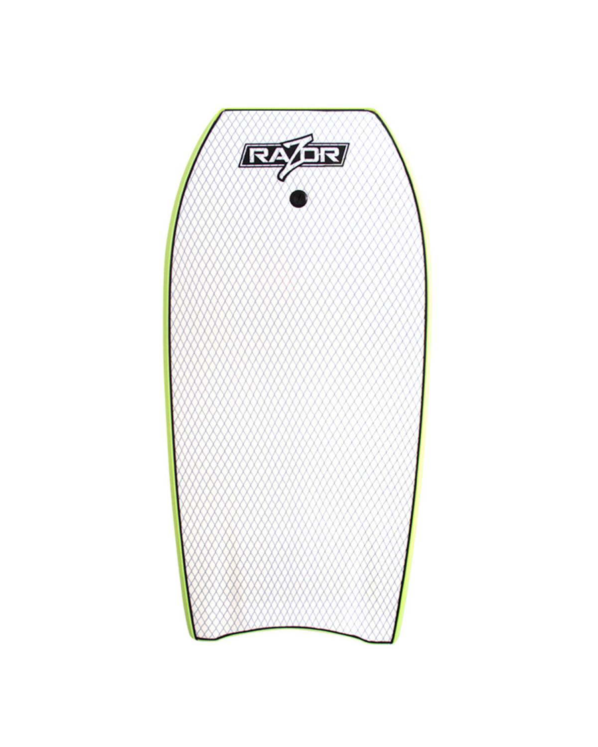 Lime bodyboard back view