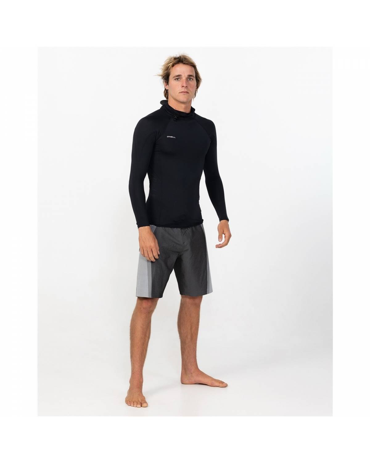 Hyperfreak Skins Long Sleeve Hooded Rashguard 