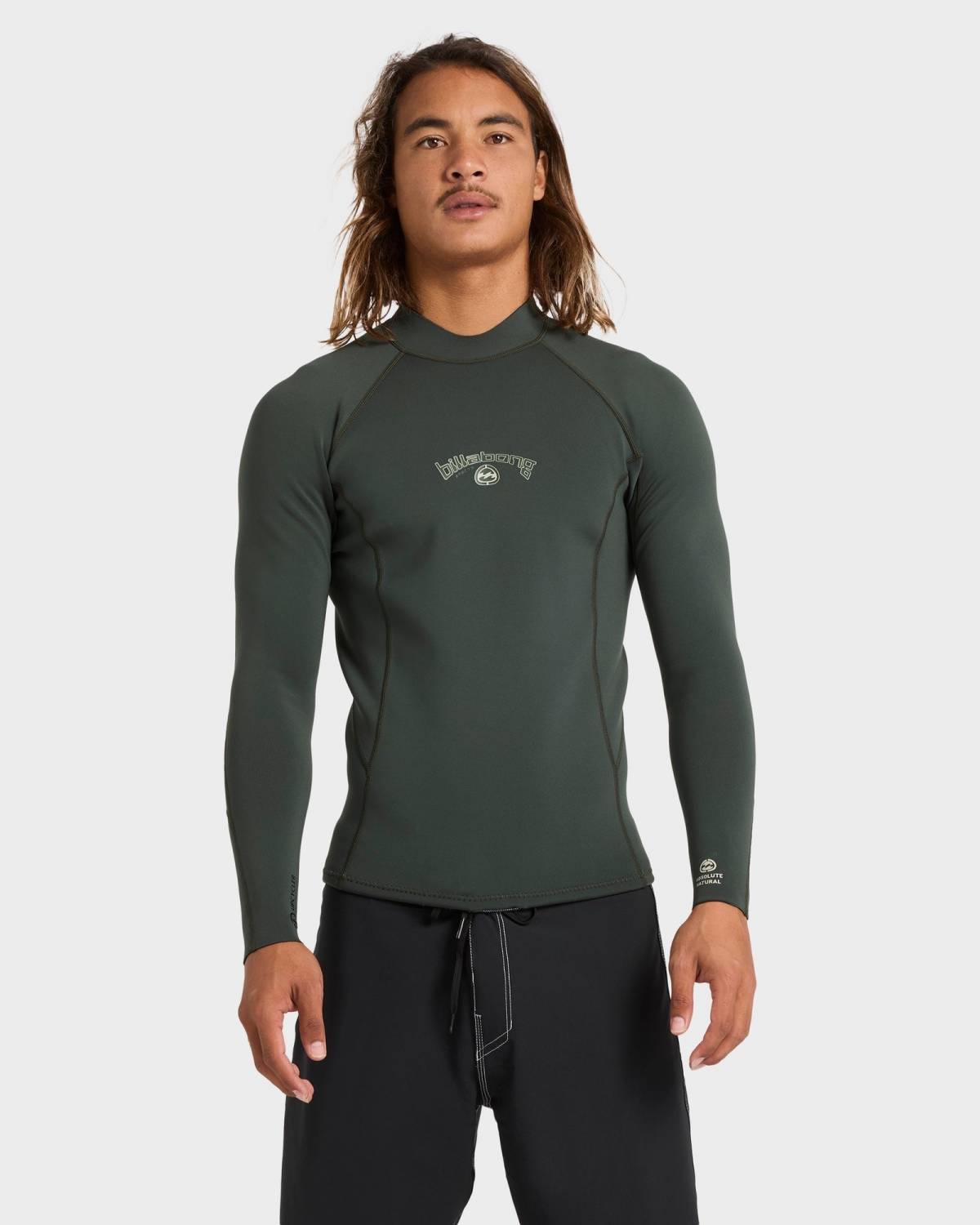 Mens 1/1mm Absolute Natural Wetsuit Jacket - Foreset