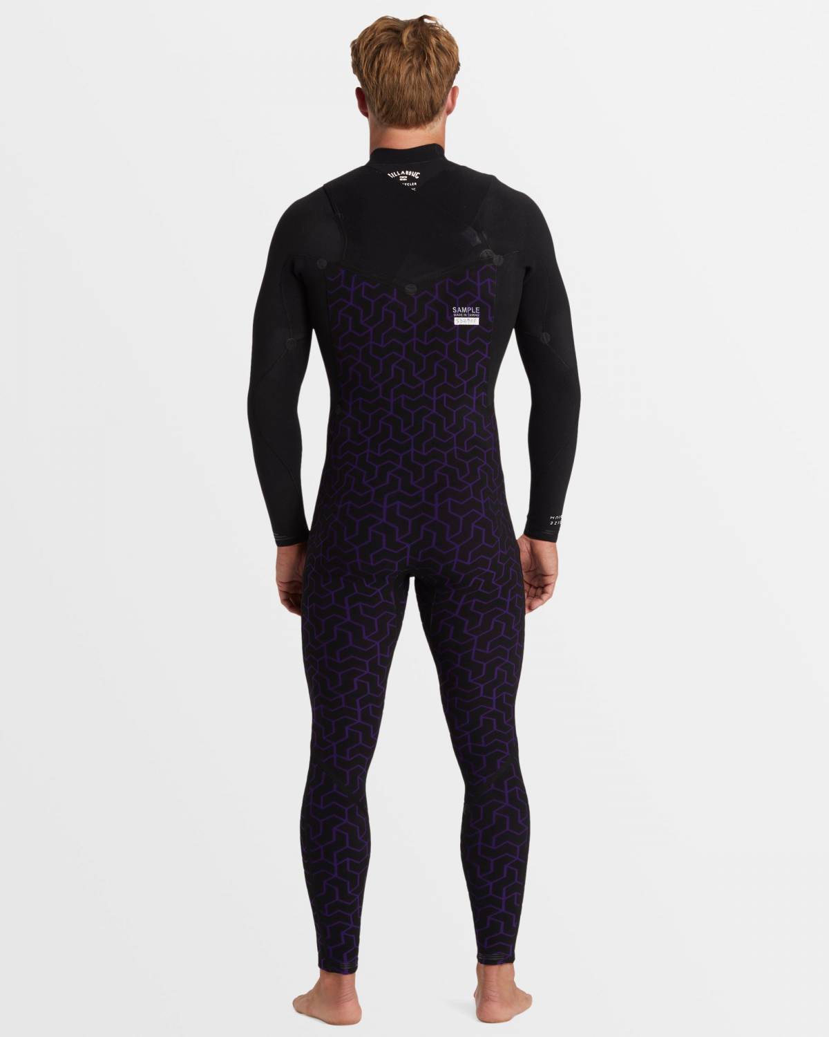 Back view with pattern