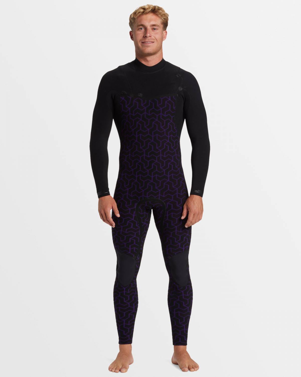 Front view of wetsuit