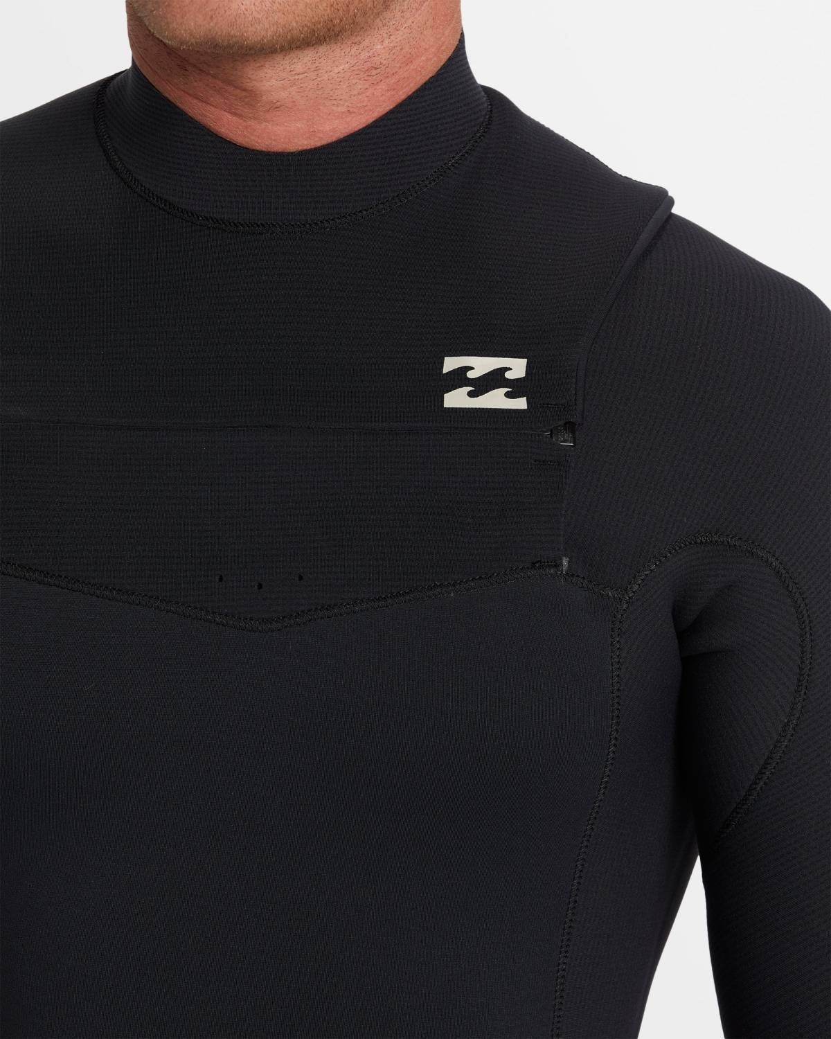 Mens 3/2mm Revolution Natural Chest Zip Wetsuit