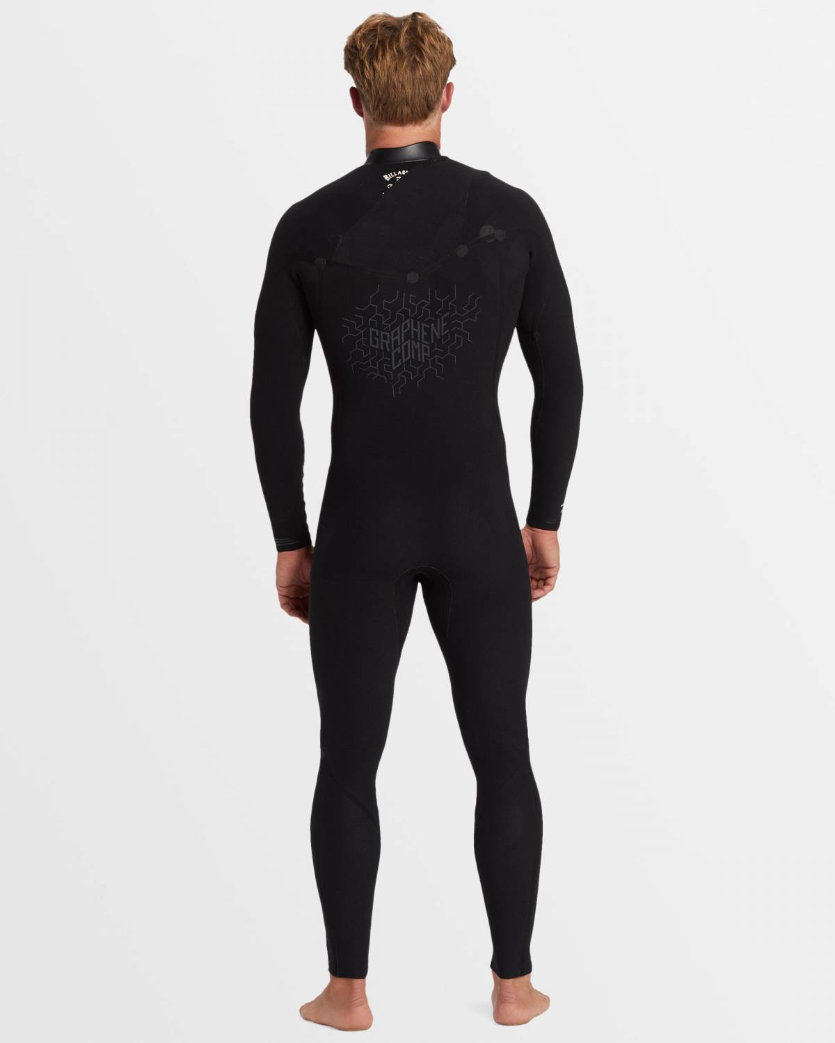 Mens 4/3mm Revolution Natural Chest Zip Steamer Wetsuit
