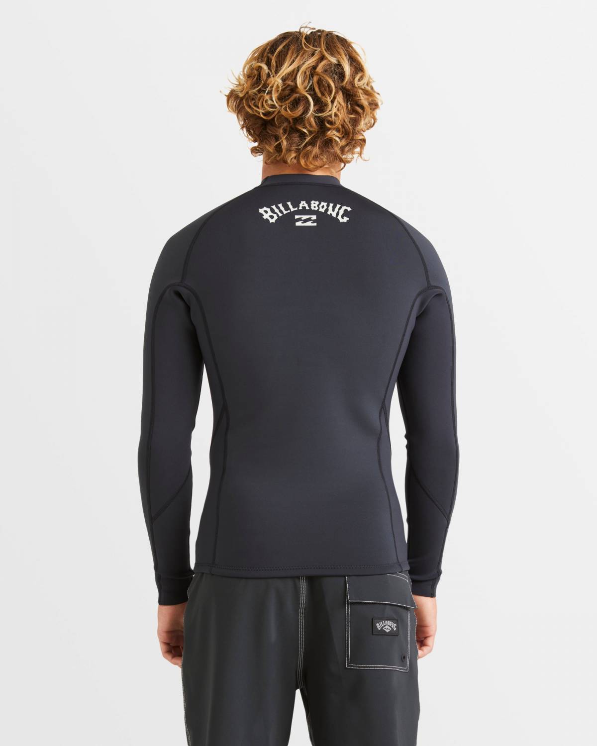 Back view of wetsuit jacket