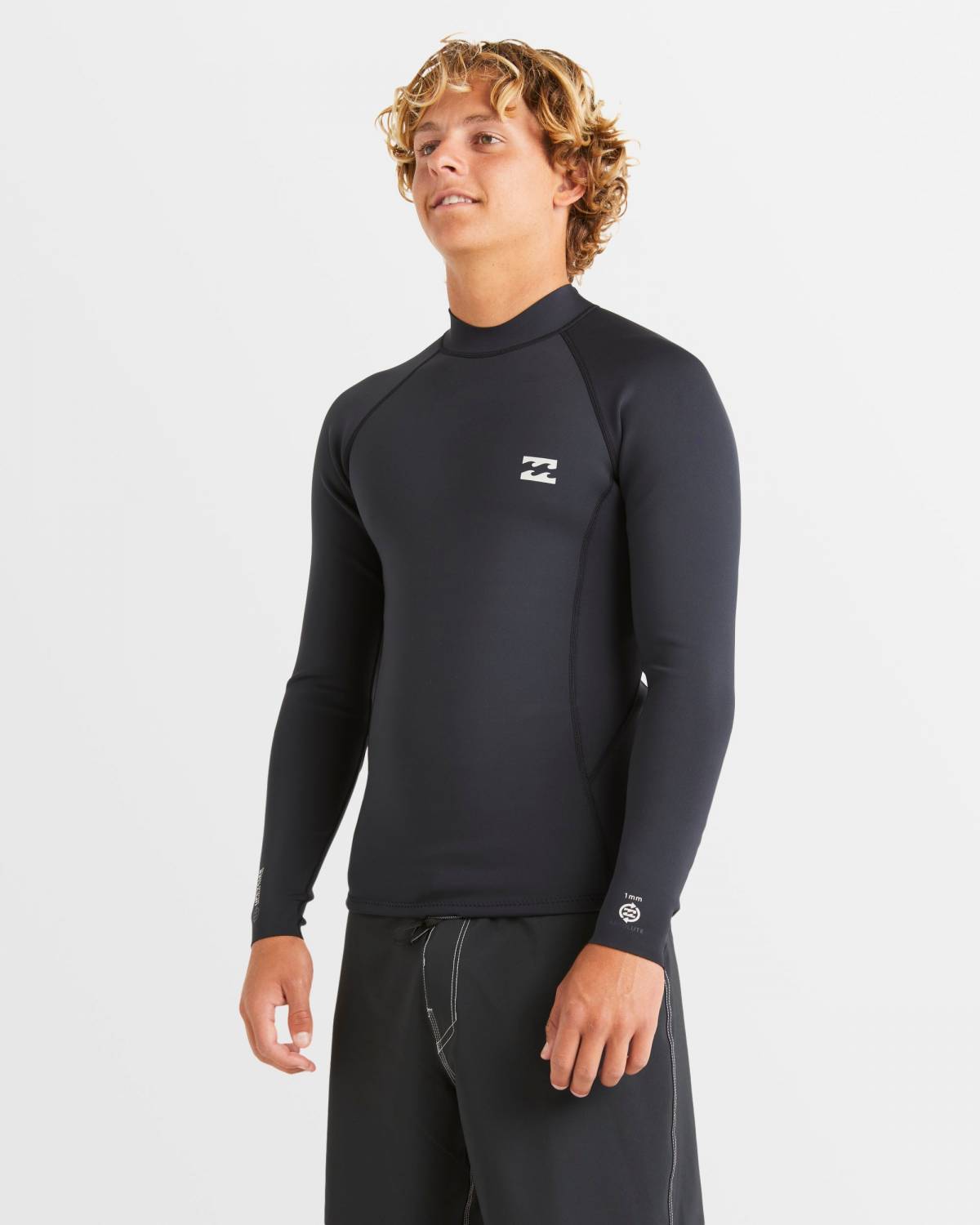 Side view of wetsuit jacket