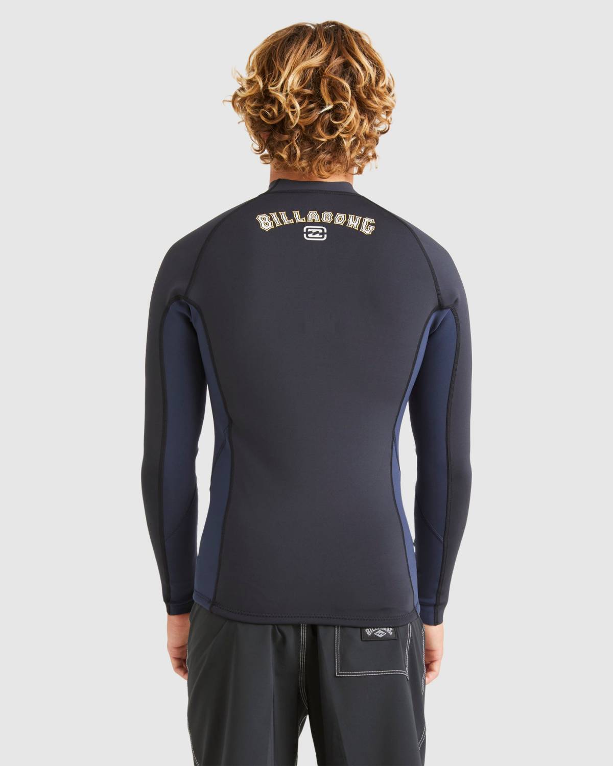 Back view of wetsuit jacket