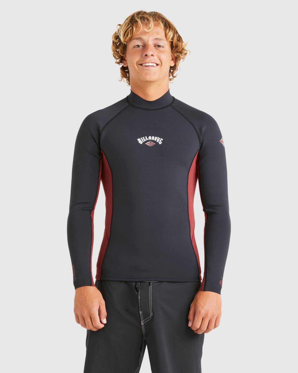 Front view of wetsuit jacket