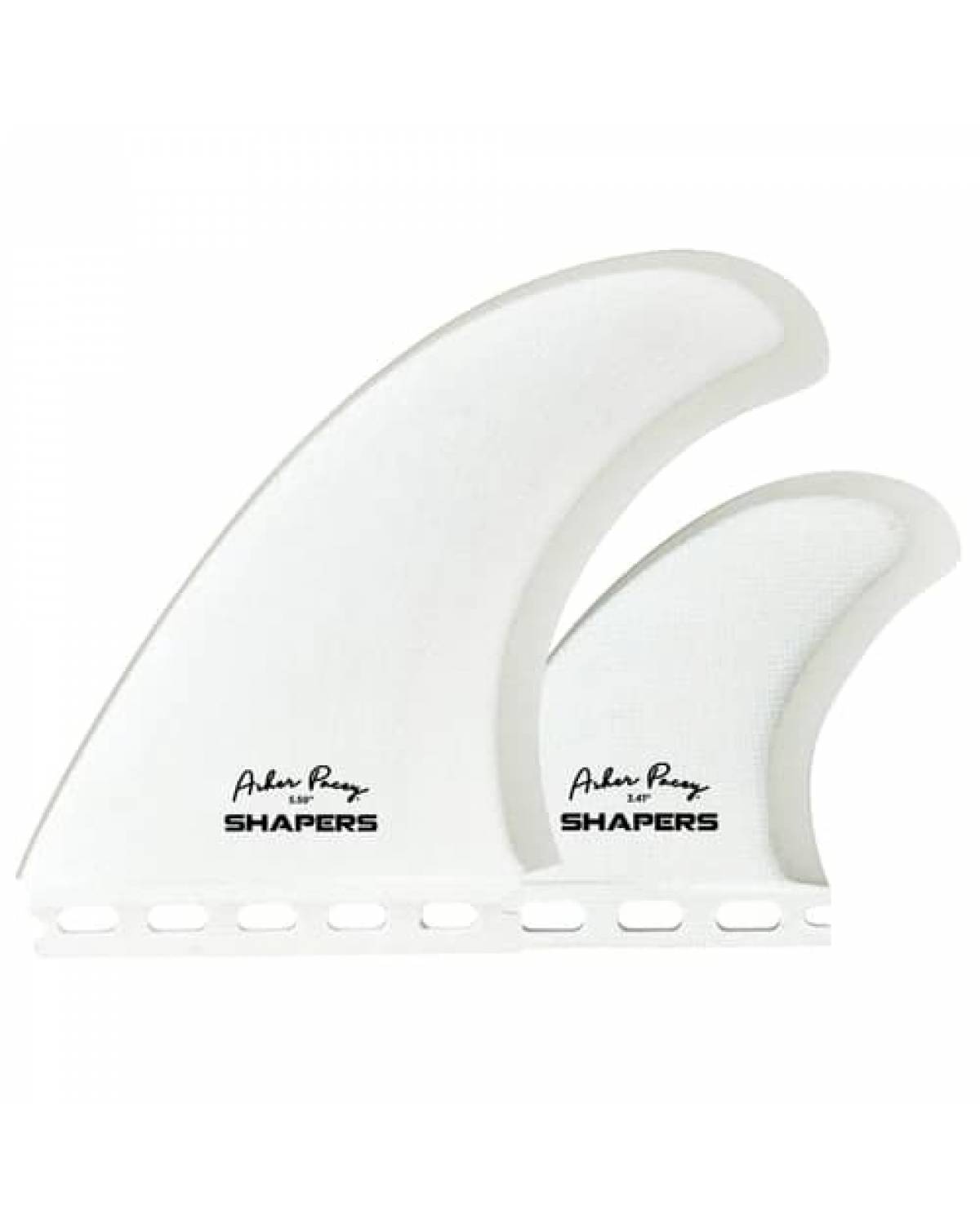 Asher Pacey 5.59" + Stabiliser - Single Tab - White