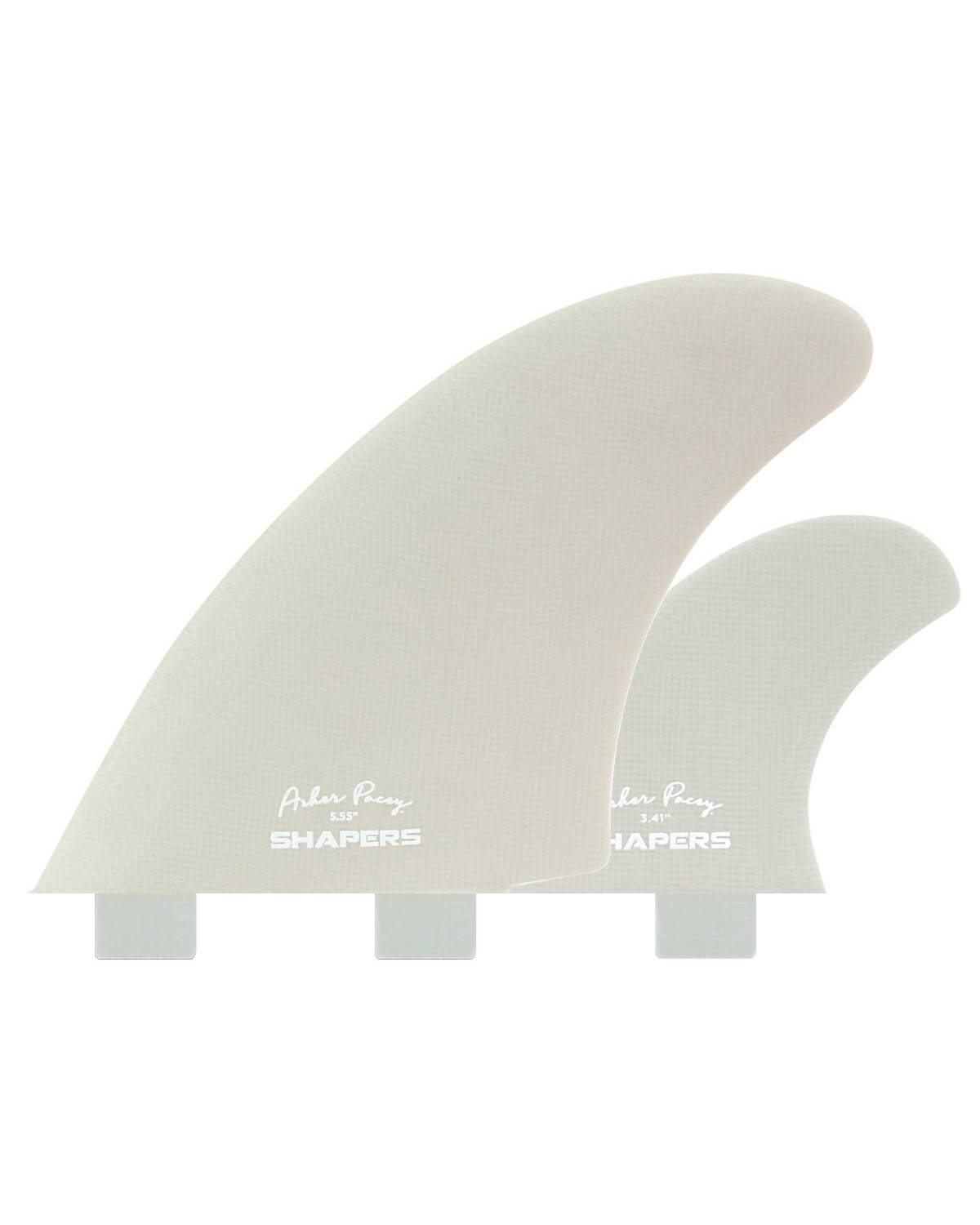 Asher Pacey 5.55" + Stabiliser - Cool Grey - FCS