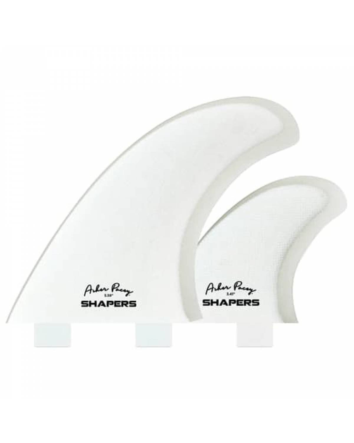 Asher Pacey 5.59" + Stabiliser - FCS-White