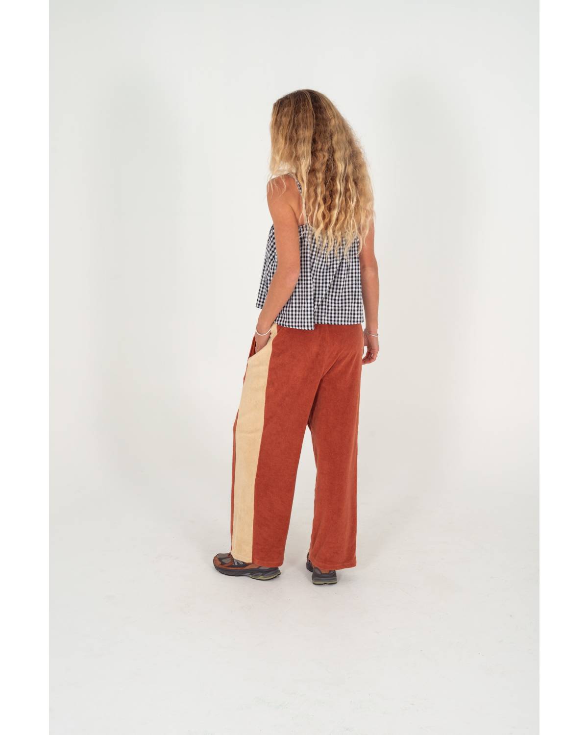 Après Surf Panel Pant - Rust & Cream