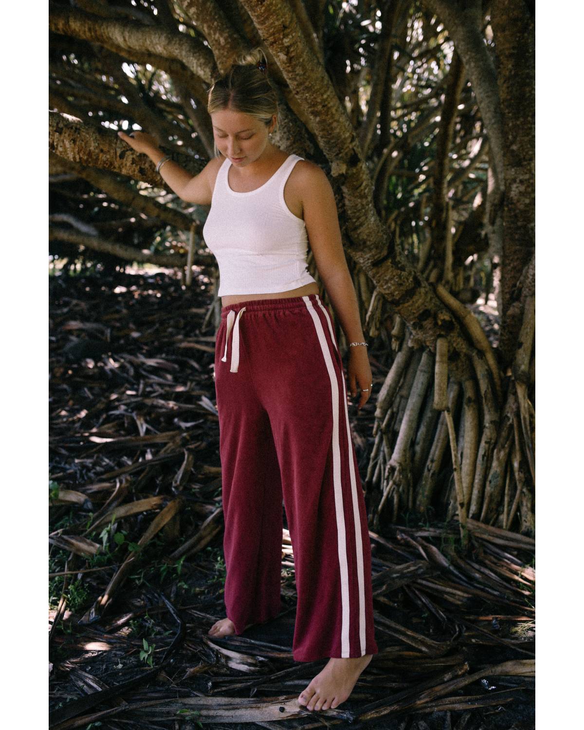 Side view of pants
