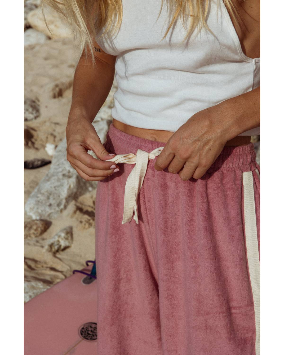 Side view of pants