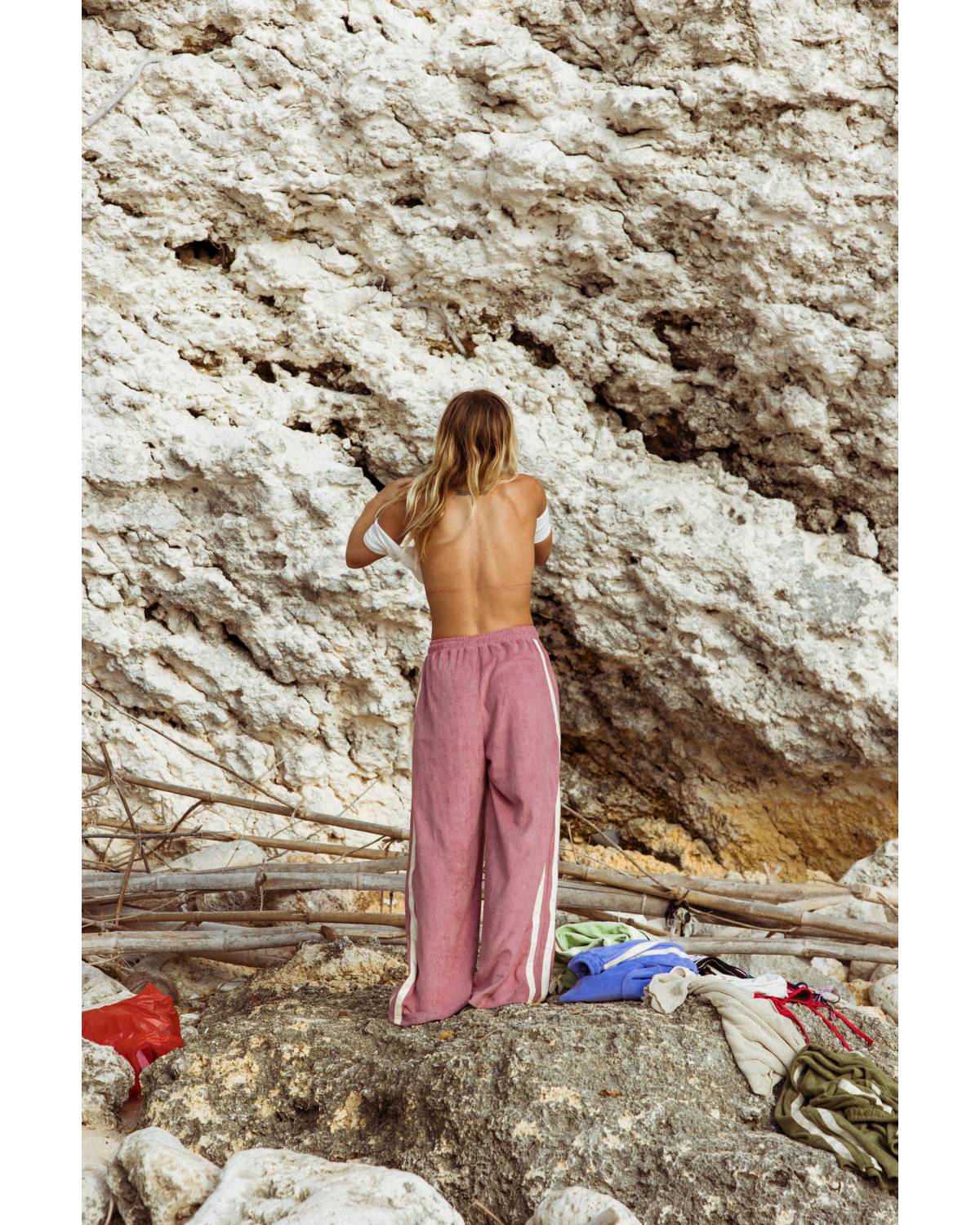 Lifestyle image on beach
