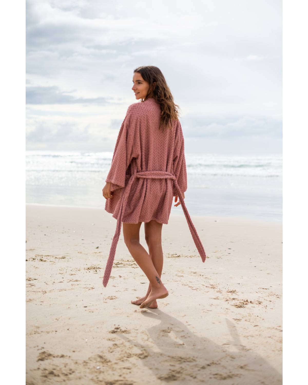 Kimono back view
