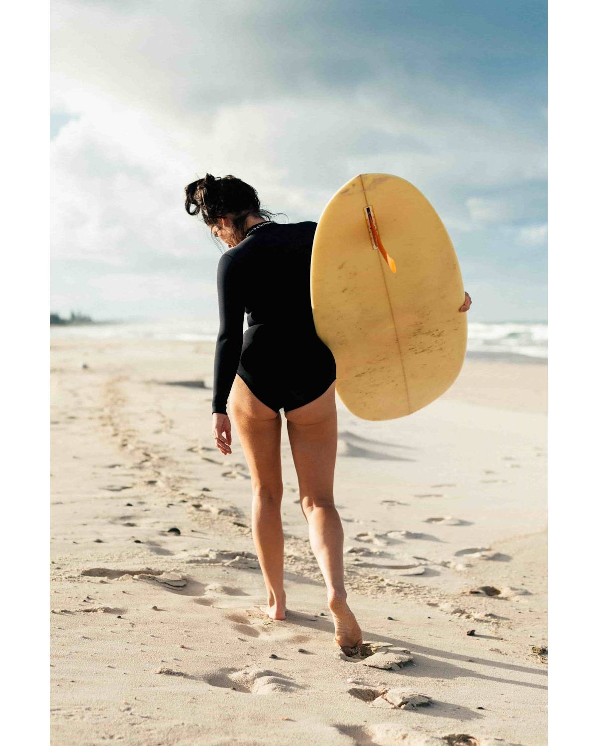 Atmosea Front Zip Spring Suit - Black 