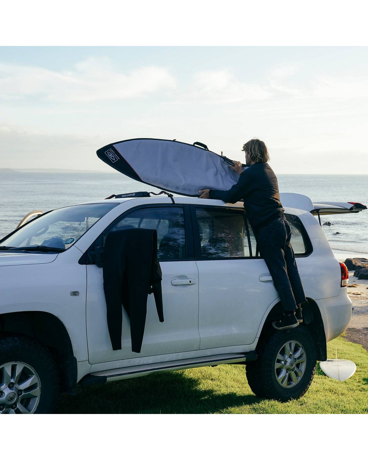 Barry Basic Fish Cover - Black/Red / 6'0"