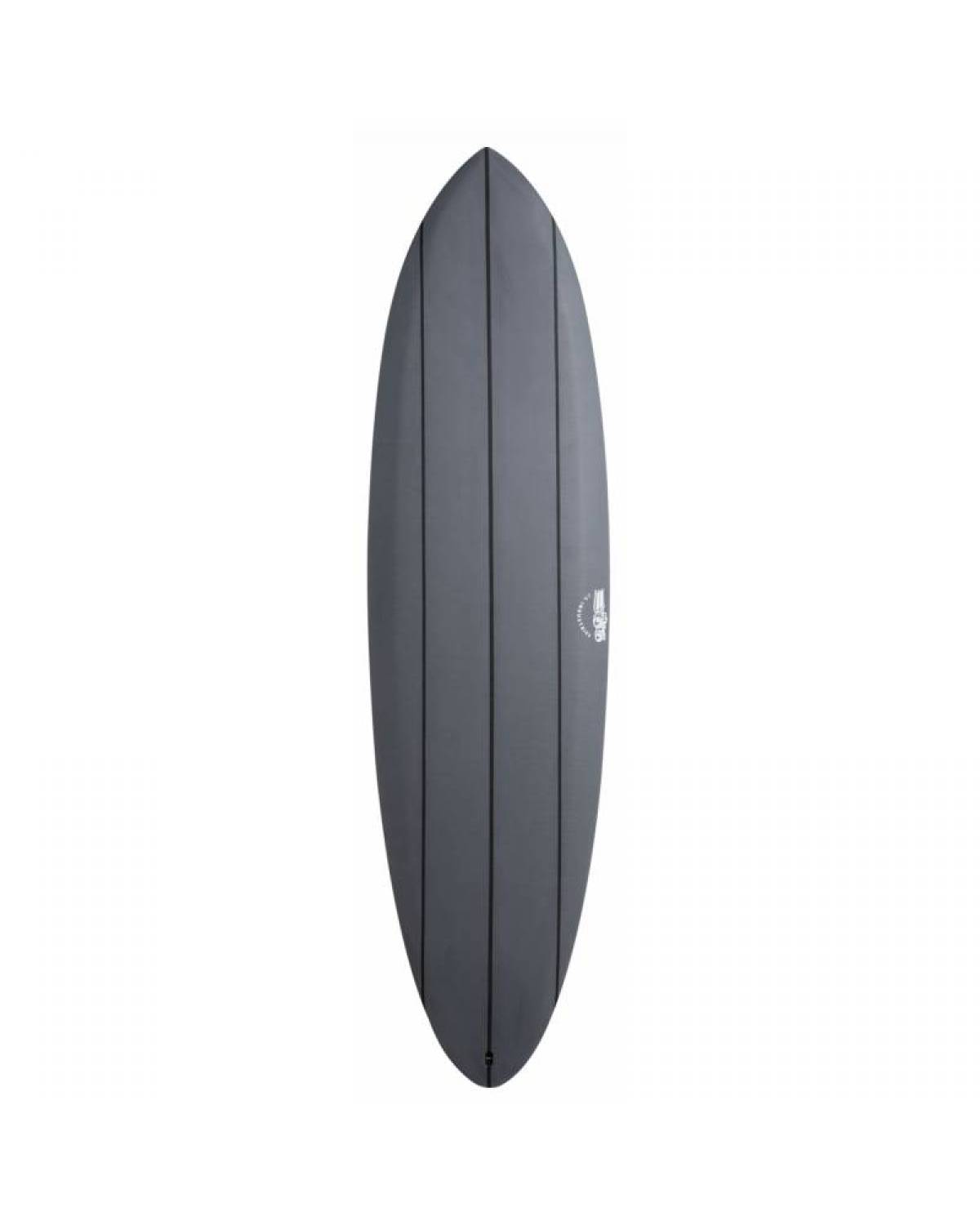 Big Baron Softboard - Gray (JS Industries) - 6' 0" x 19 1/2" x 2 7/16" x 31.5L - FCS II
