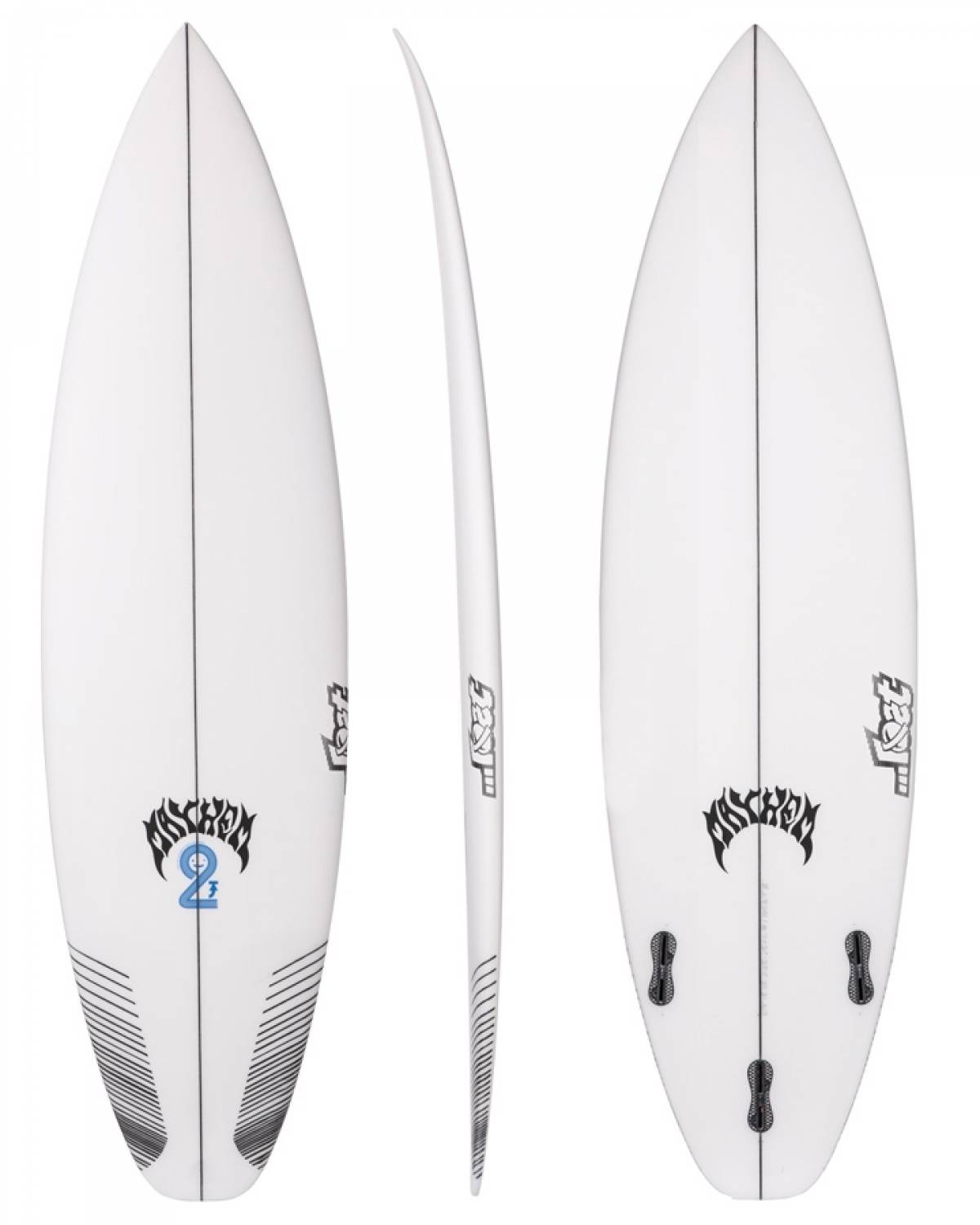 Beach Buggy 2 (Lost) - 5' 8" x 18 1/2" x 2 1/4" x 25L - FCS II