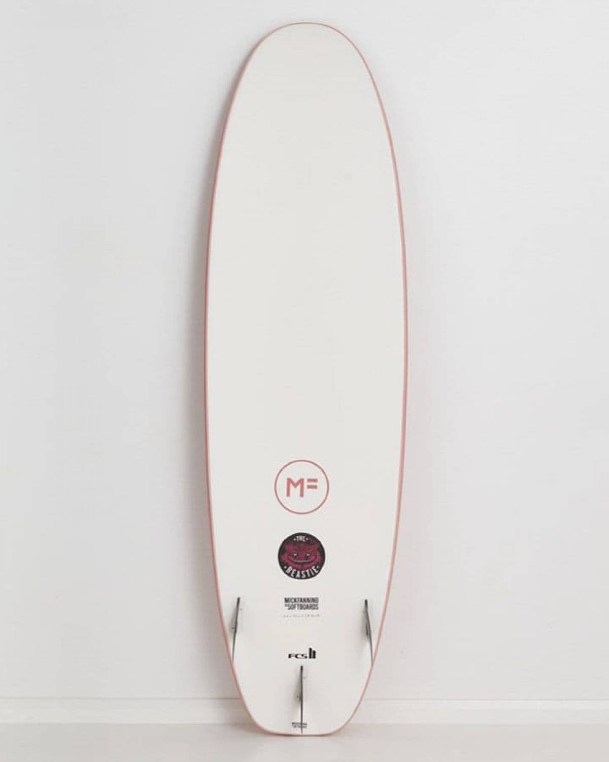 MF BEASTIE 8'0 - CORAL bottom