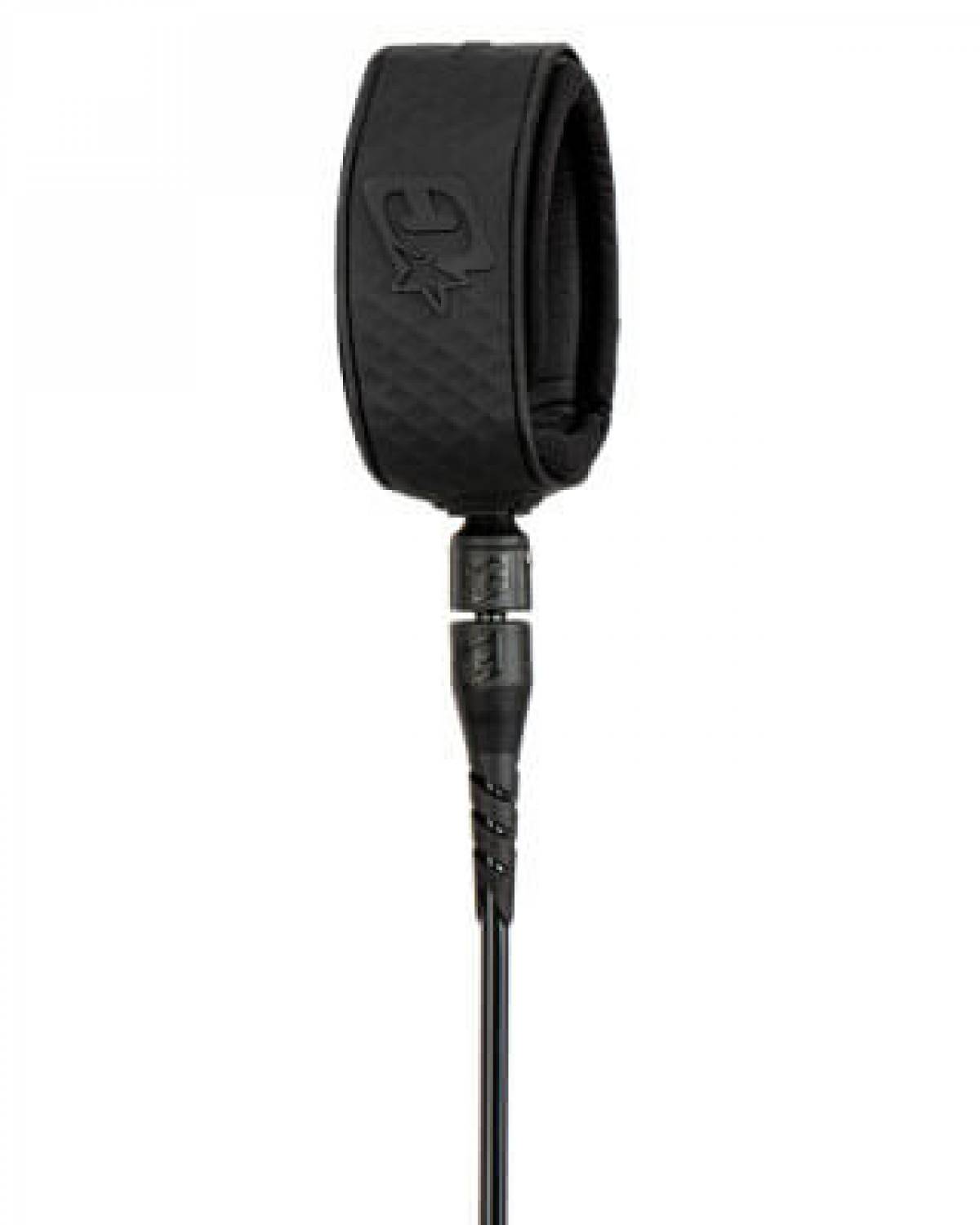 9ft Reliance Longboard Ankle Leash - Black