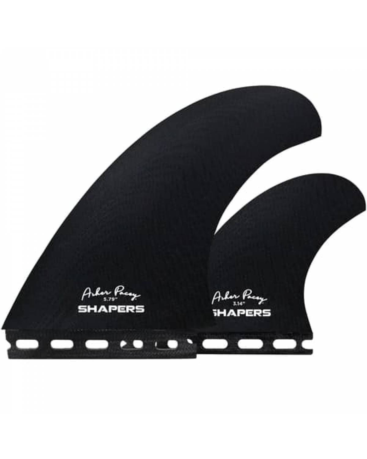 Asher Pacey 5.59" + Stabiliser - Single Tab -Black