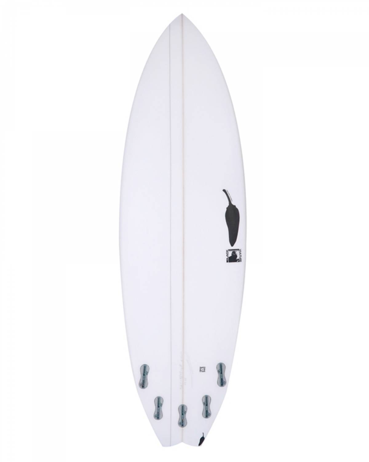 Chilli Surfboards Black Vulture bottom