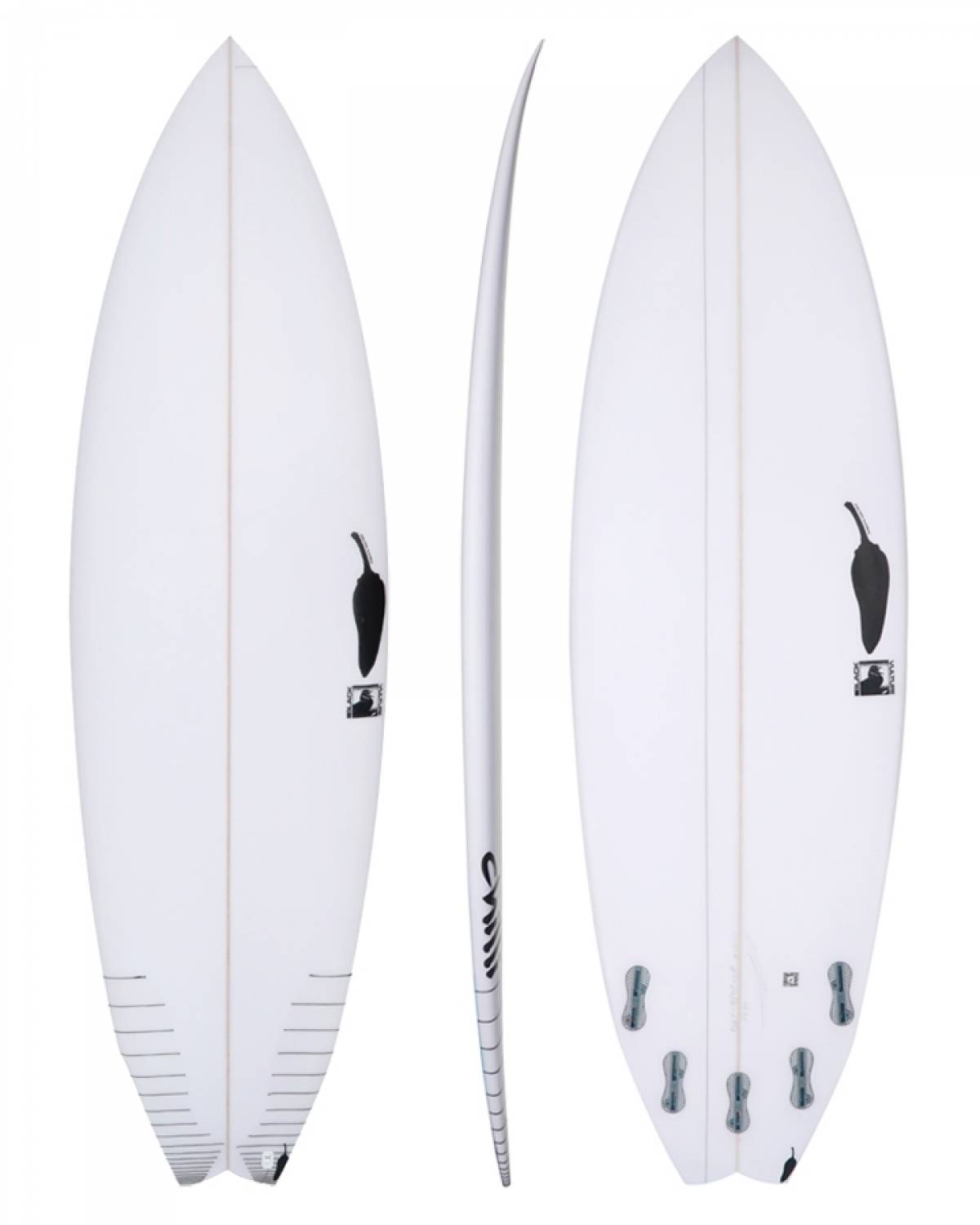 Surfboard | Chilli Black Vulture 5ft 10in | Boardcave Australia