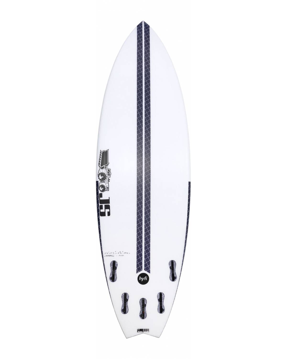 Surfboard | JS Industries Blak Box 3 Swallow Tail Hyfi | Boardcave