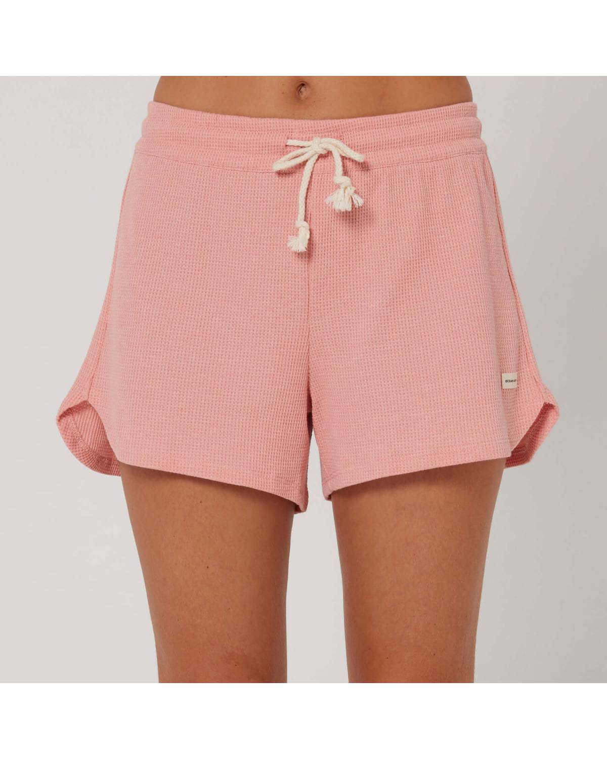 Bliss Waffle Short - Misty Rose