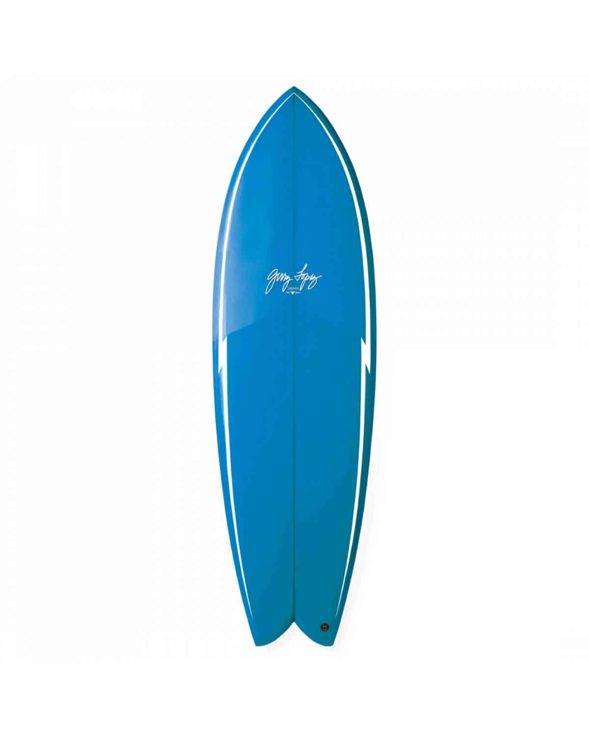 Gerry Lopez Something Fishy Surfboard - Blue 5'10