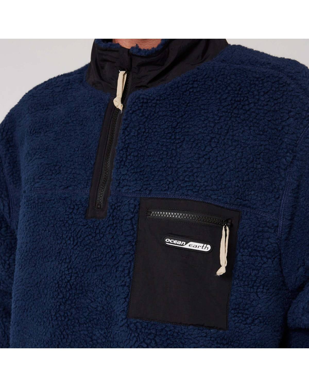 Reflex Sherpa 1/4 Zip - Blue