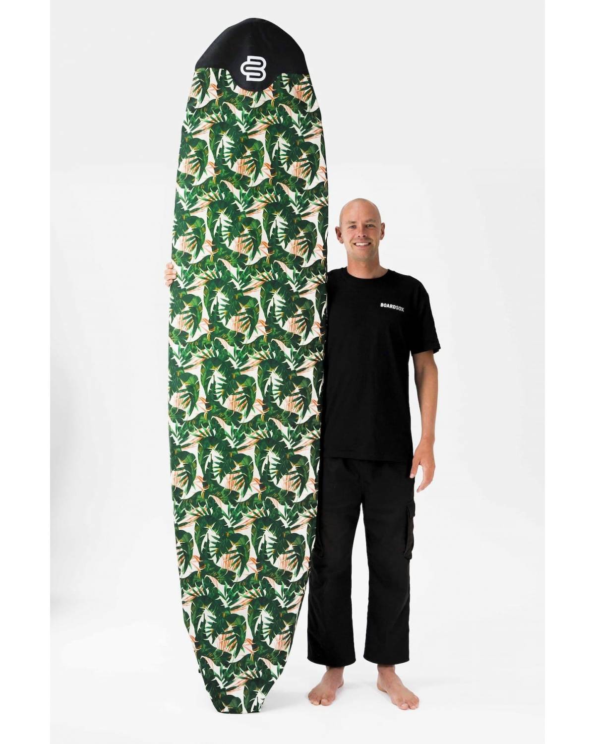 Boardsox Green Leaf Surfboard Cover - Mid/Long 