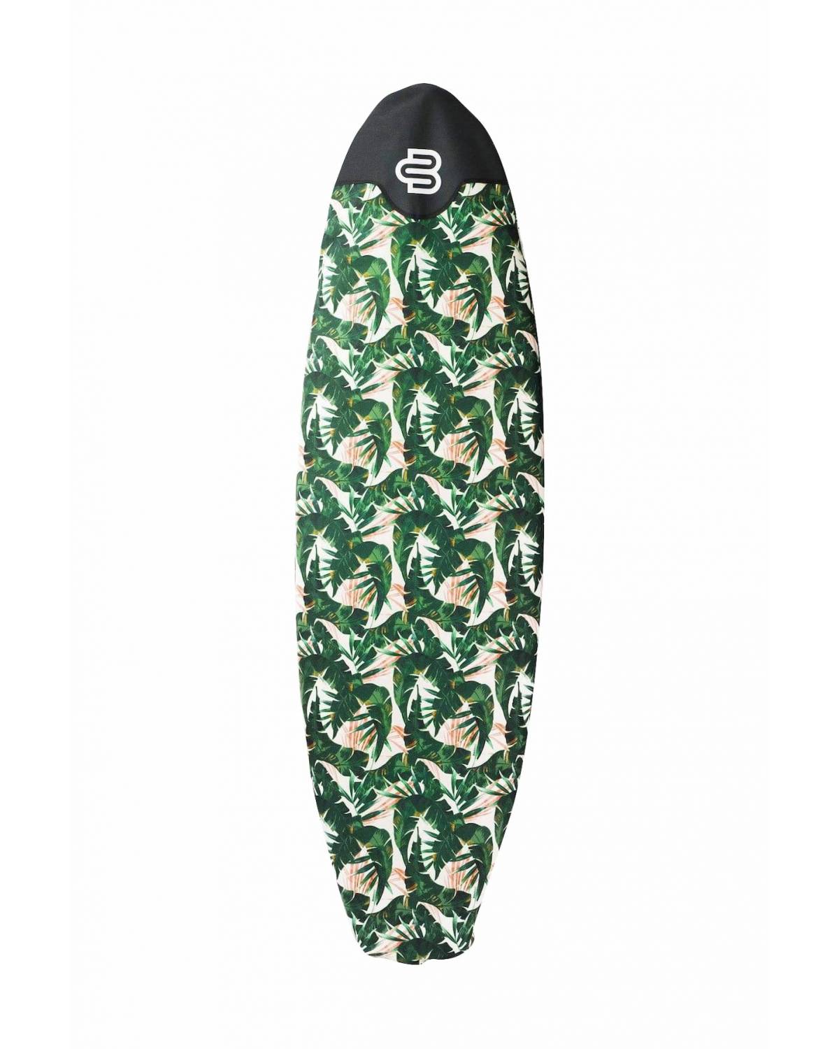Boardsox Green Leaf Surfboard Cover - Funboard