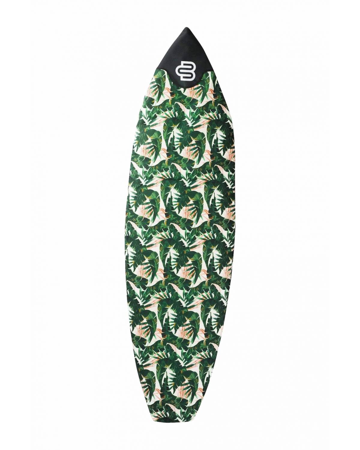 Boardsox Green Leaf Surfboard Cover - Shortboard