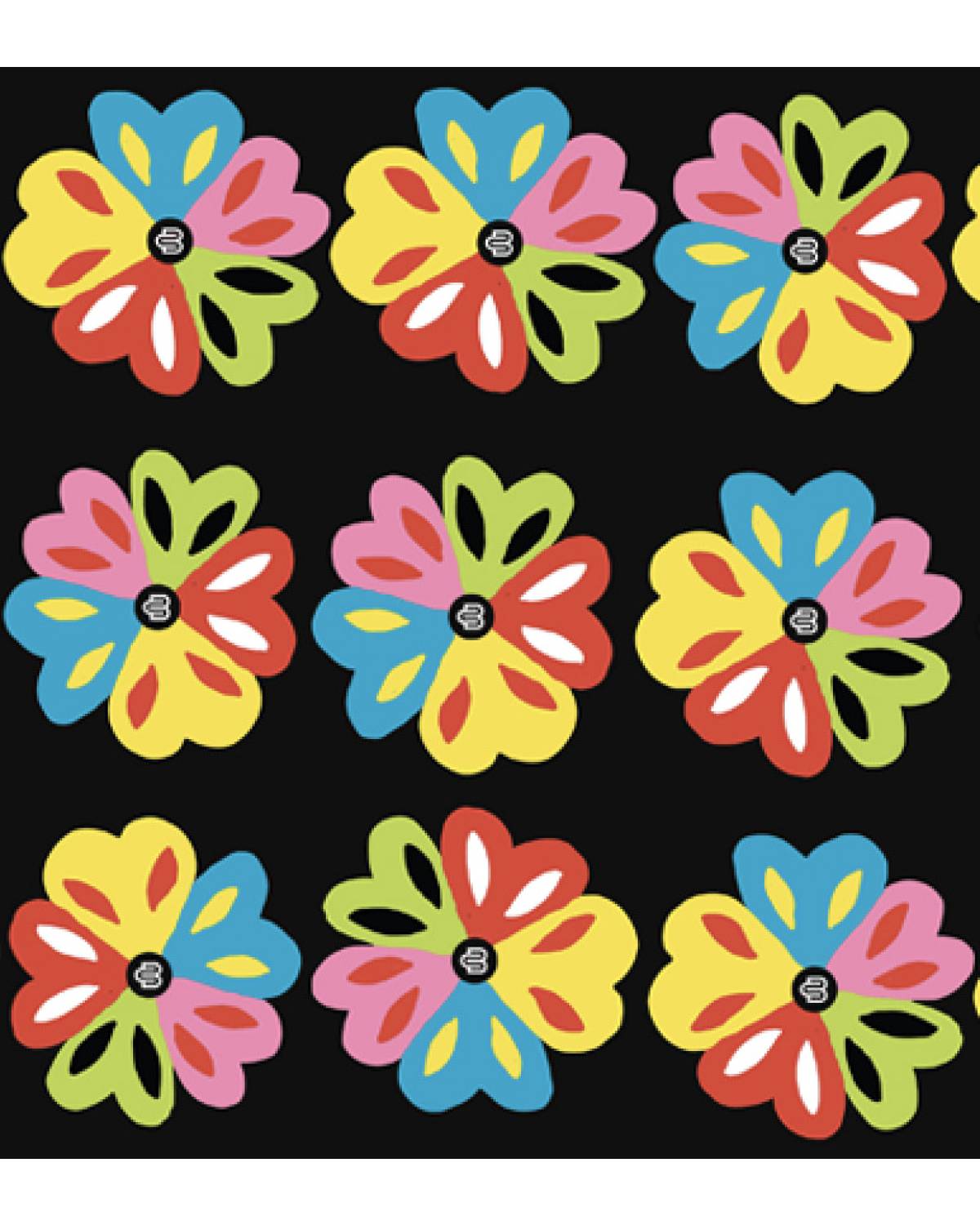 Boardsox Ozzie Wright Alien Love Flower Surfboard Cover prints