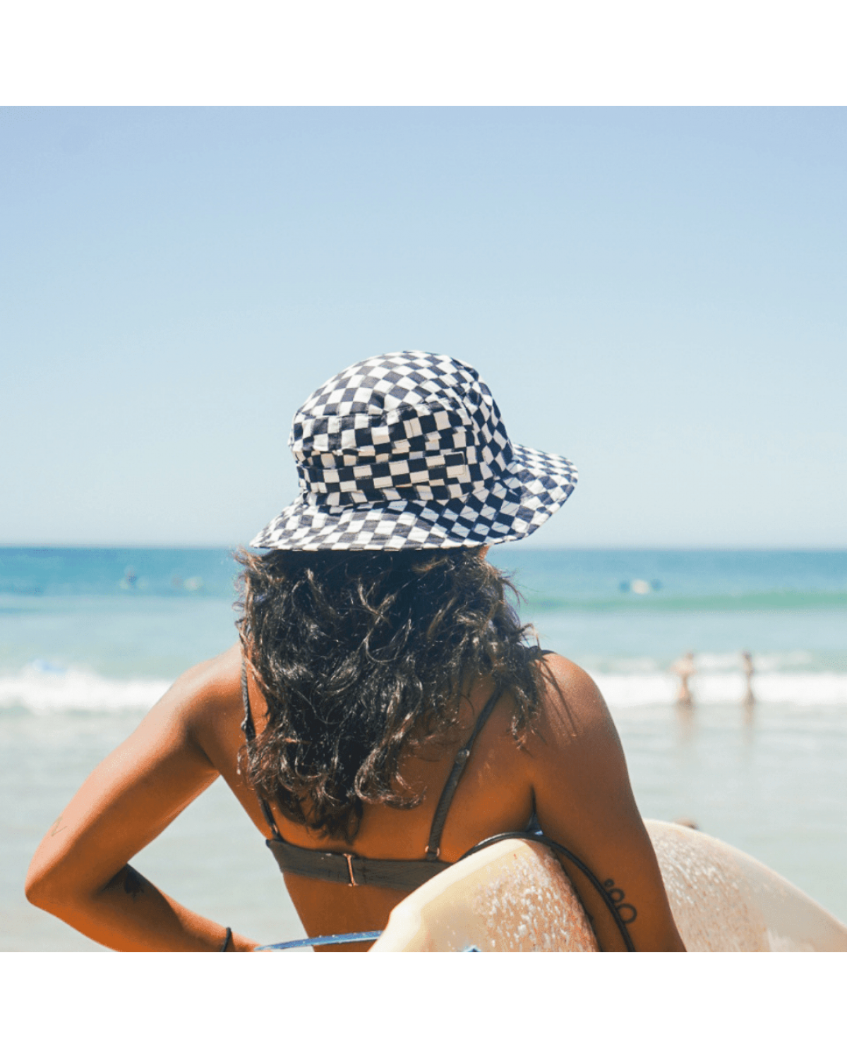Back view of Boardsox Surf Hat