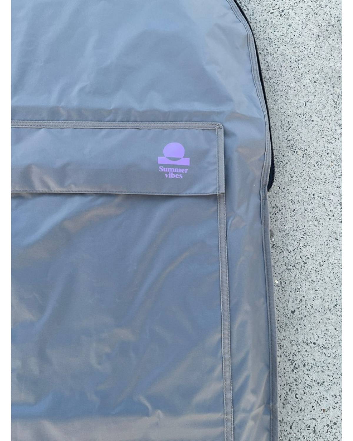 Summer vibes Lite Bodyboard Backpack Boardbag - Grey
