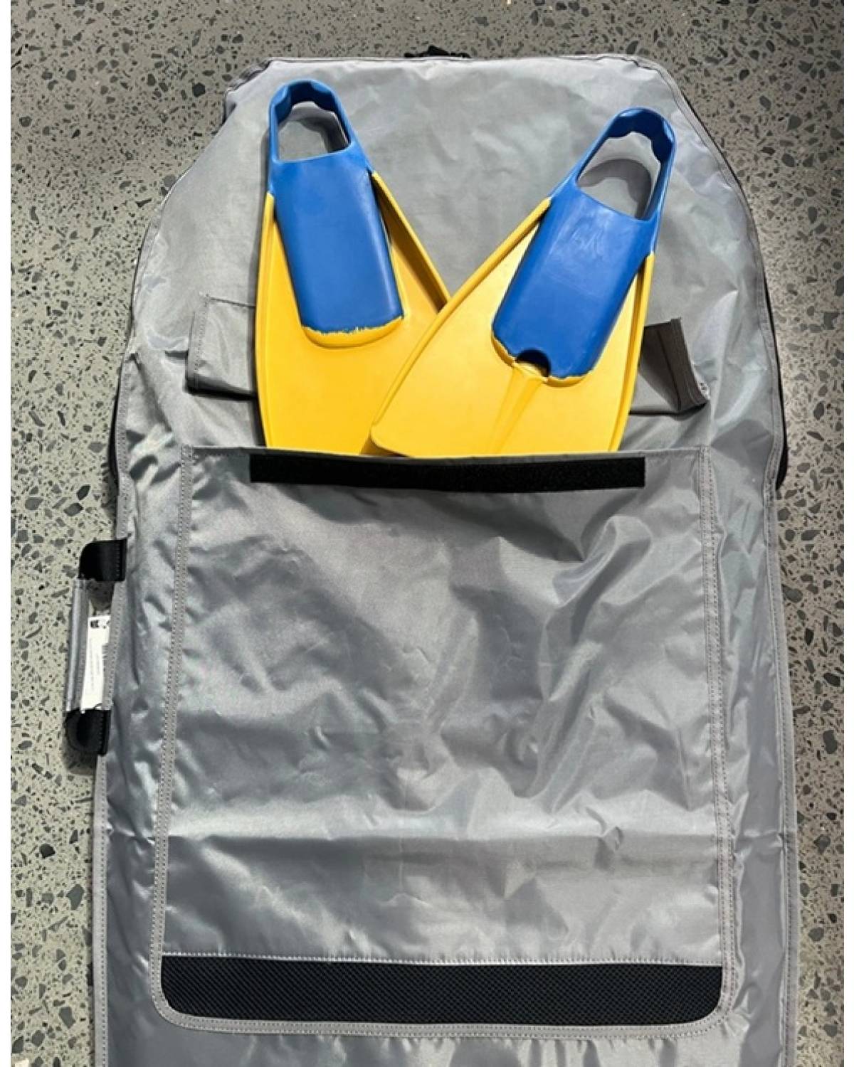 Summer vibes Lite Bodyboard Backpack Boardbag - Grey