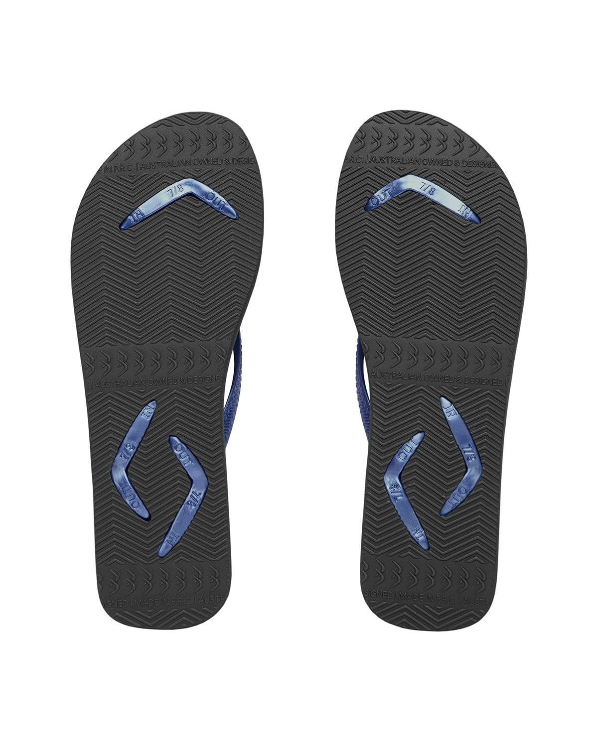 Boomerangz Women's Navy/Black Thongs bottom