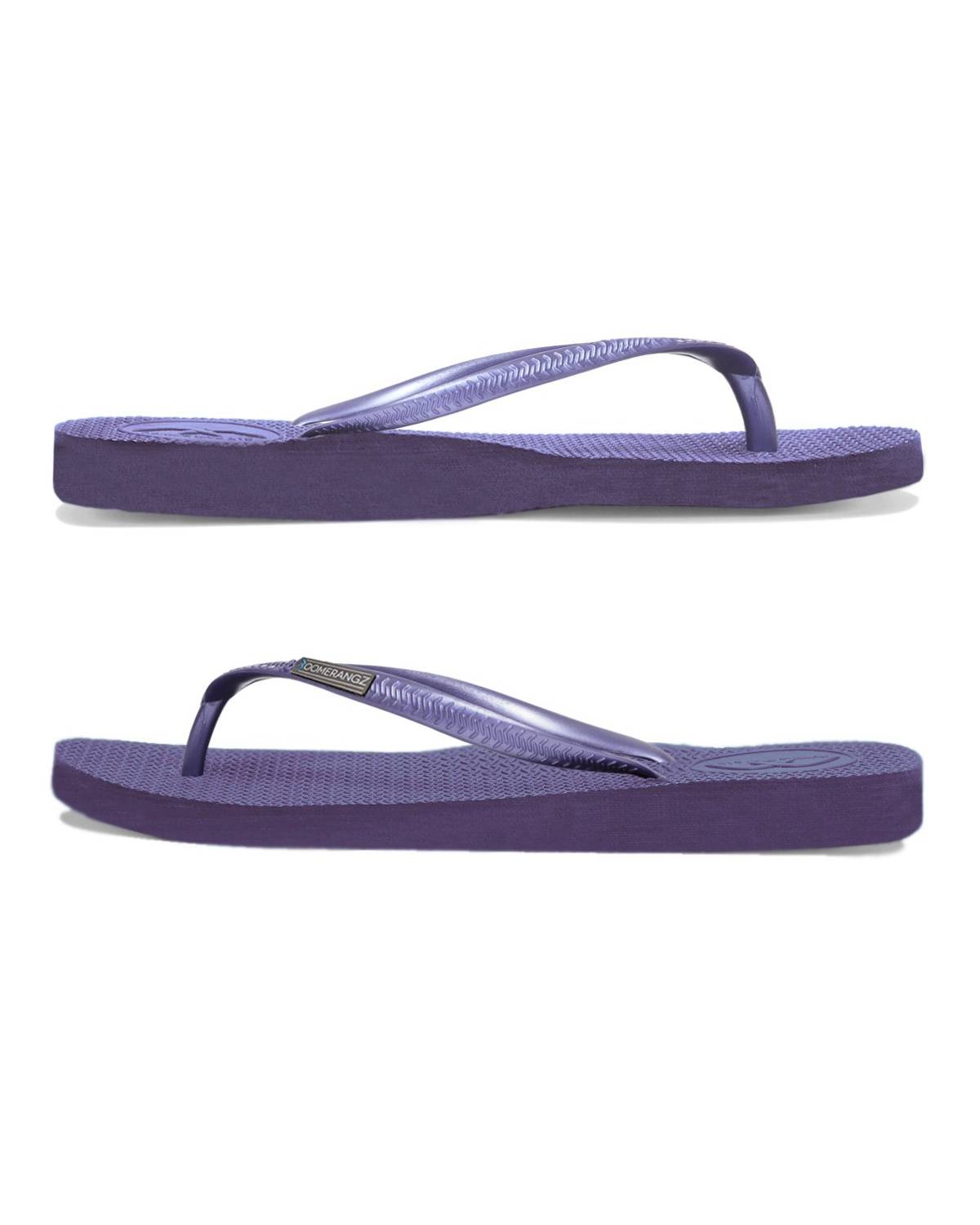 Boomerangz Women's Purple Thongs side