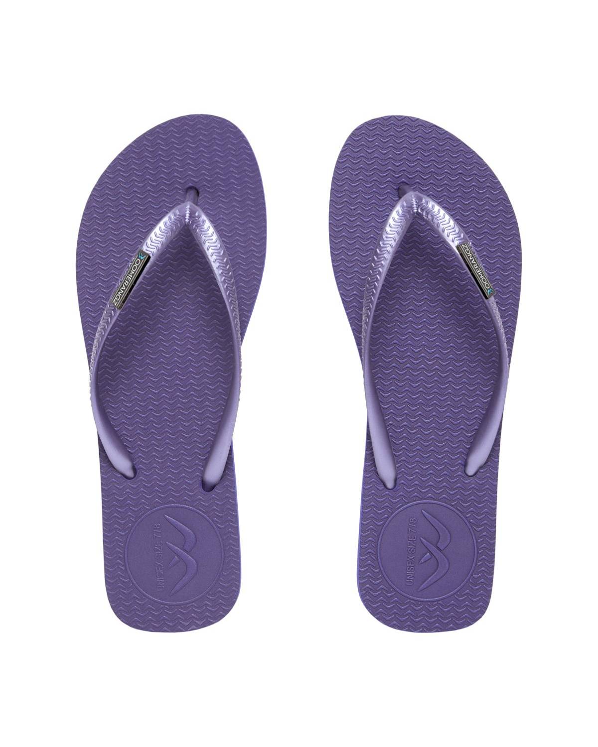 Boomerangz Women's Purple Thongs top
