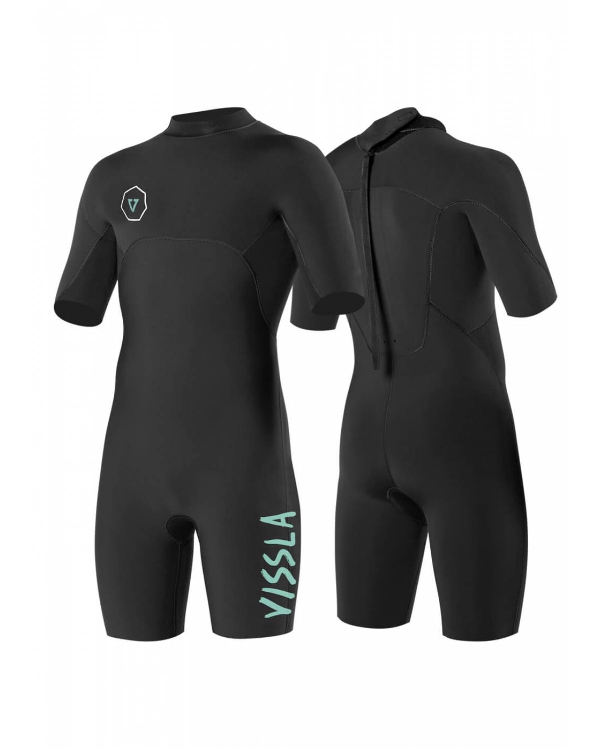 Boys 2-2 Back Zip Spring - Black