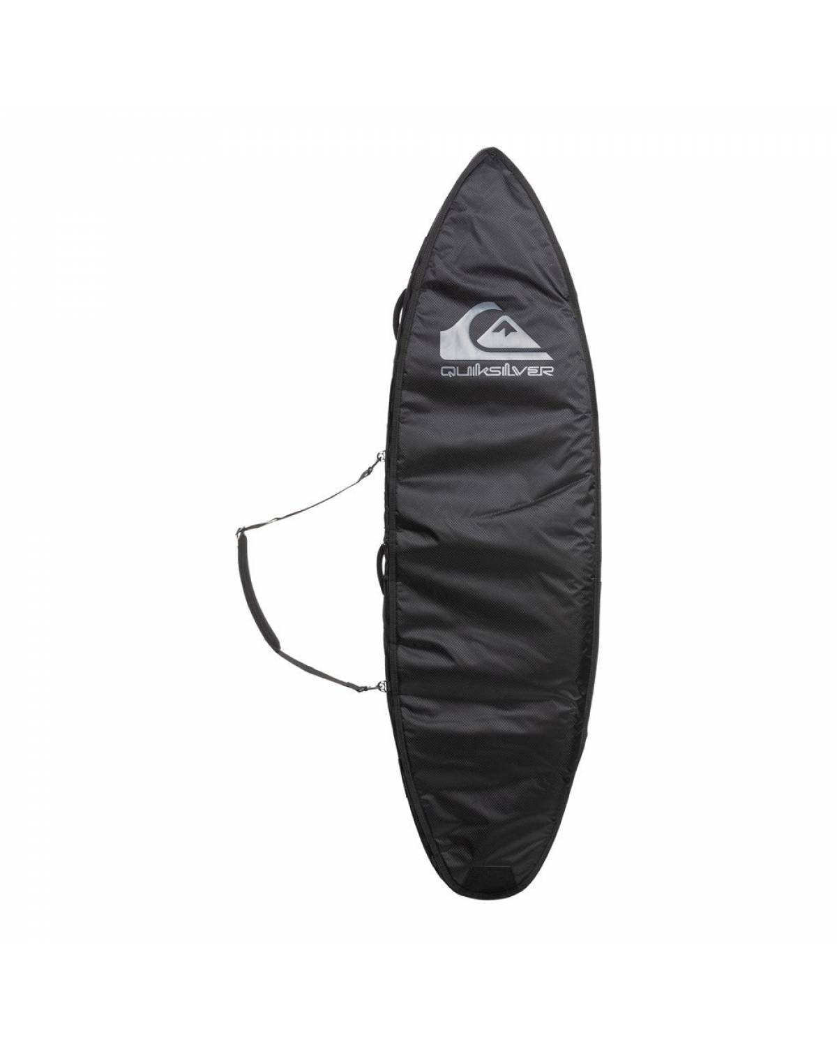 Bravo Surf Quiksilver Expedition Double 2 Boardbag - Black front