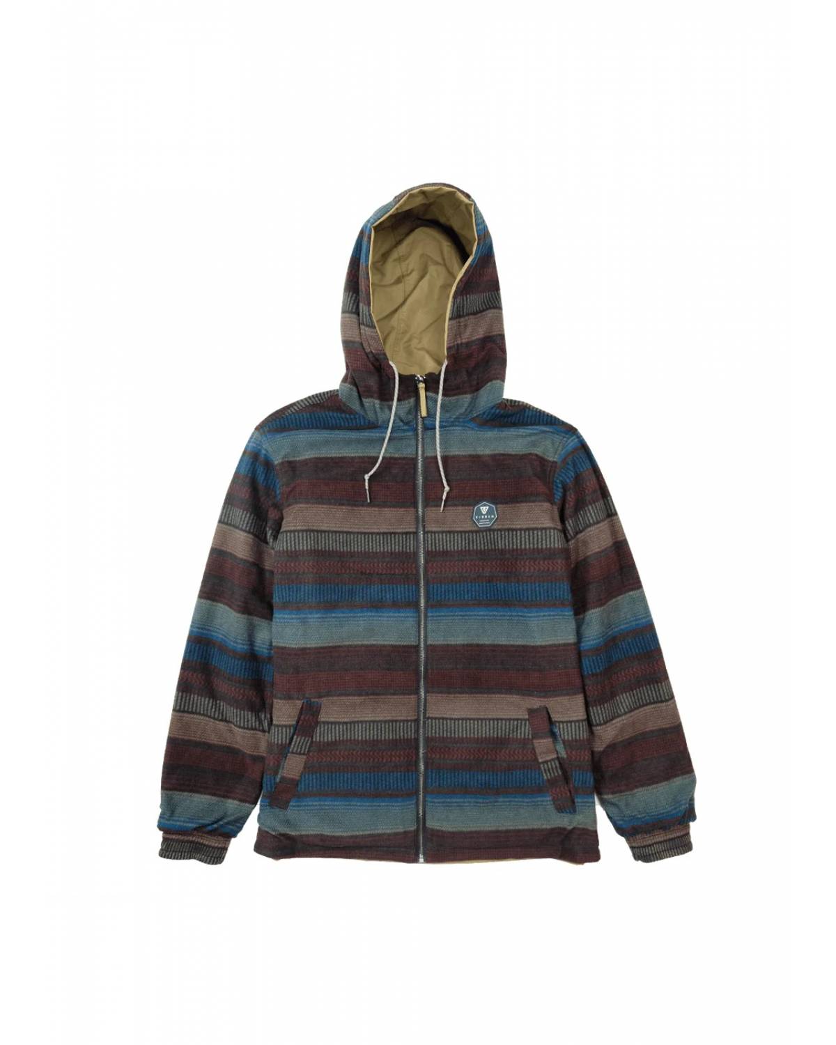 Vissla Breakers III Reversible Jacket - Light Khaki 2